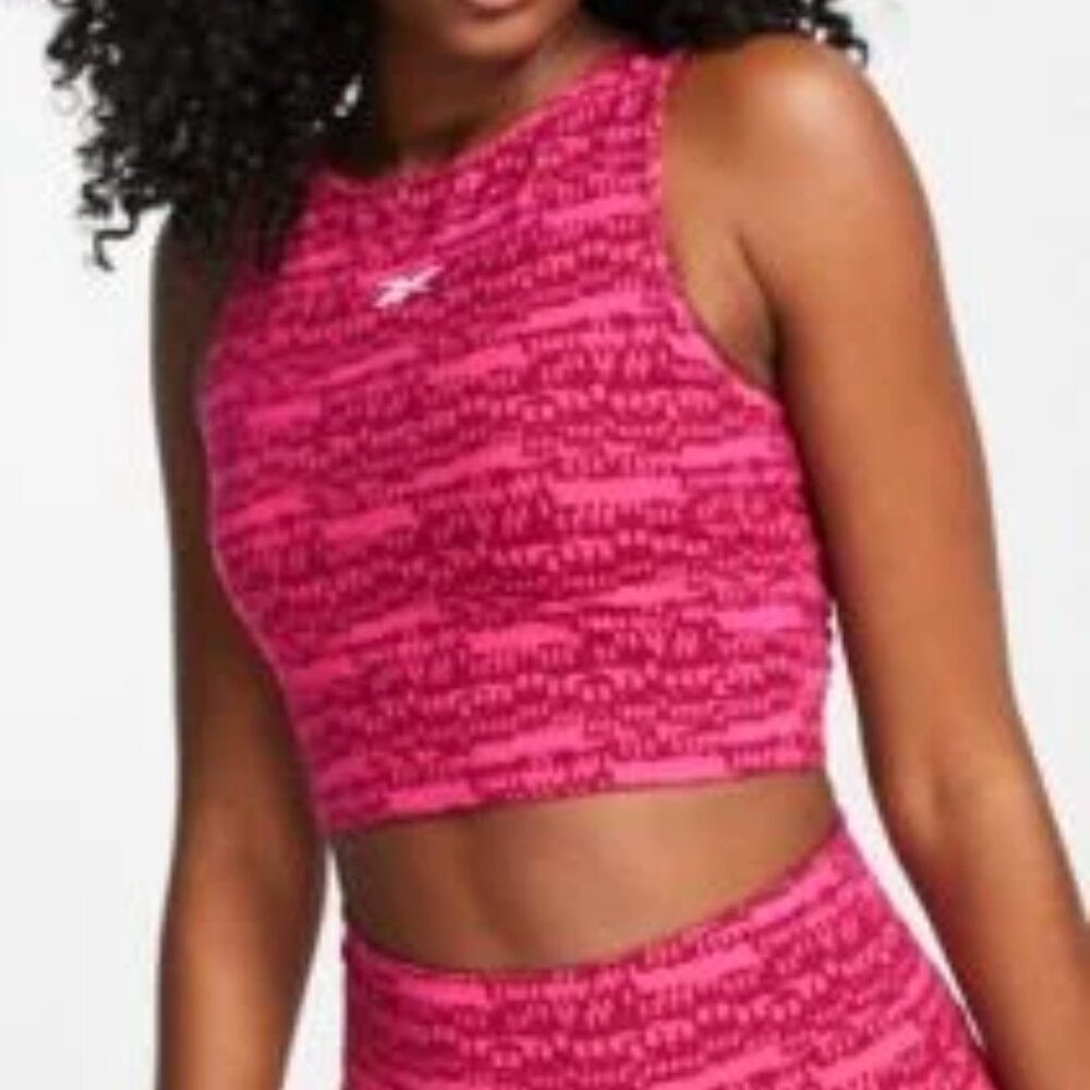 NEW  Reebok Топ MYT COTTON CROP TANK
